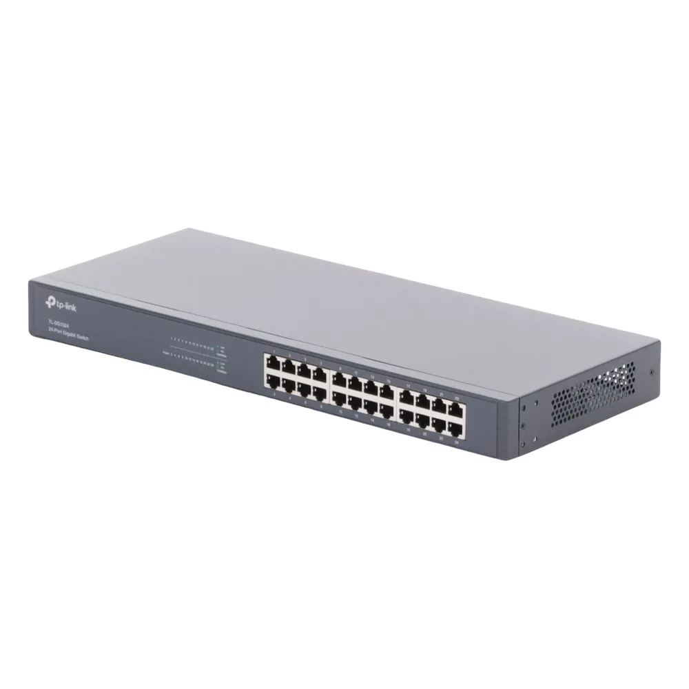 Switch Gigabit no administrable de 24 puertos 10/100/1000 Mbps – vista 4