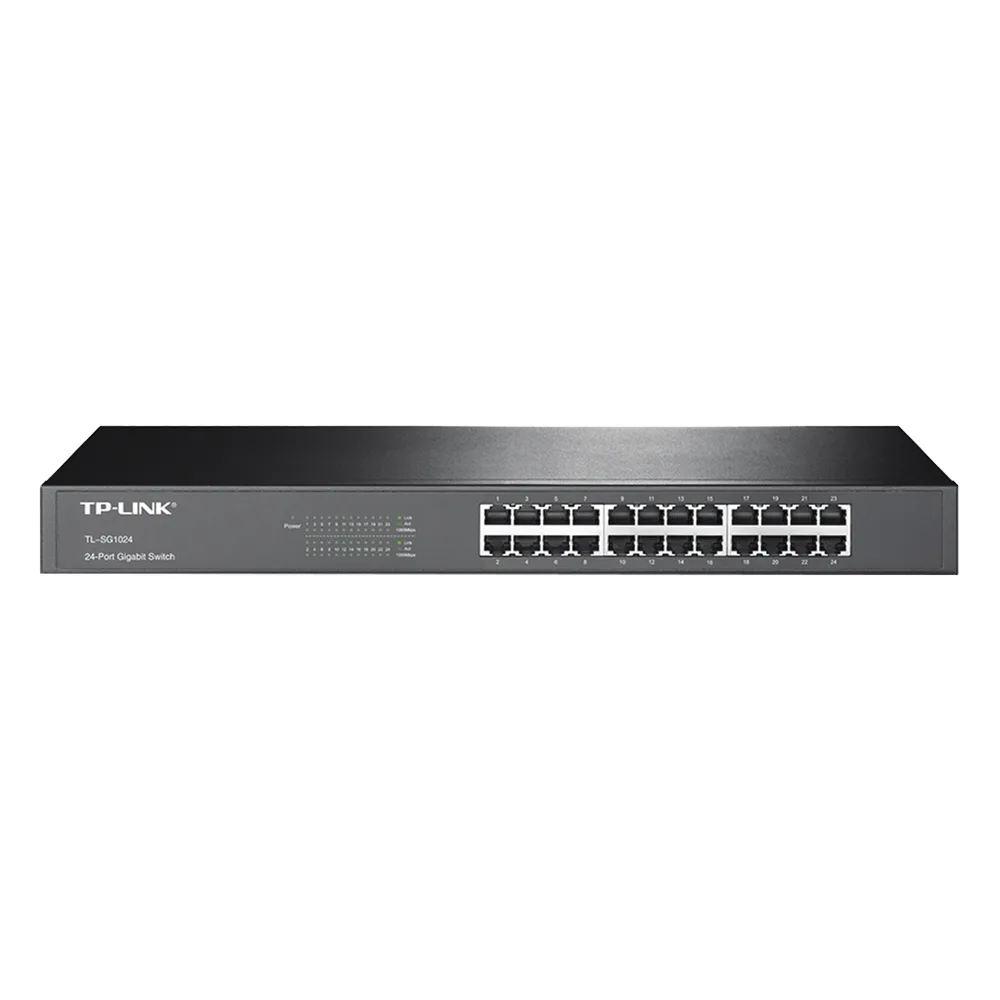 Switch Gigabit no administrable de 24 puertos 10/100/1000 Mbps
