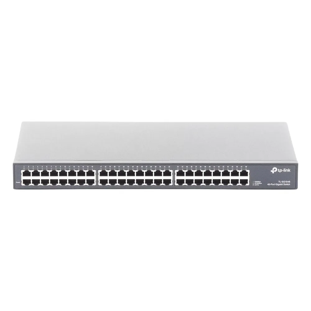 Switch Gigabit no administrable de 48 puertos 10/100/1000 Mbps – vista 2