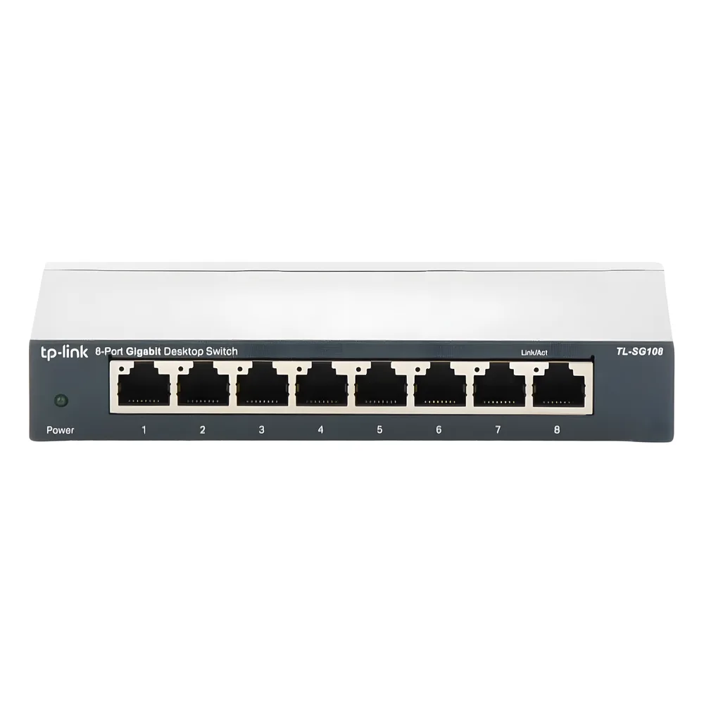 Switch Gigabit no administrable de 8 puertos 10/100/1000 Mbps – vista 6