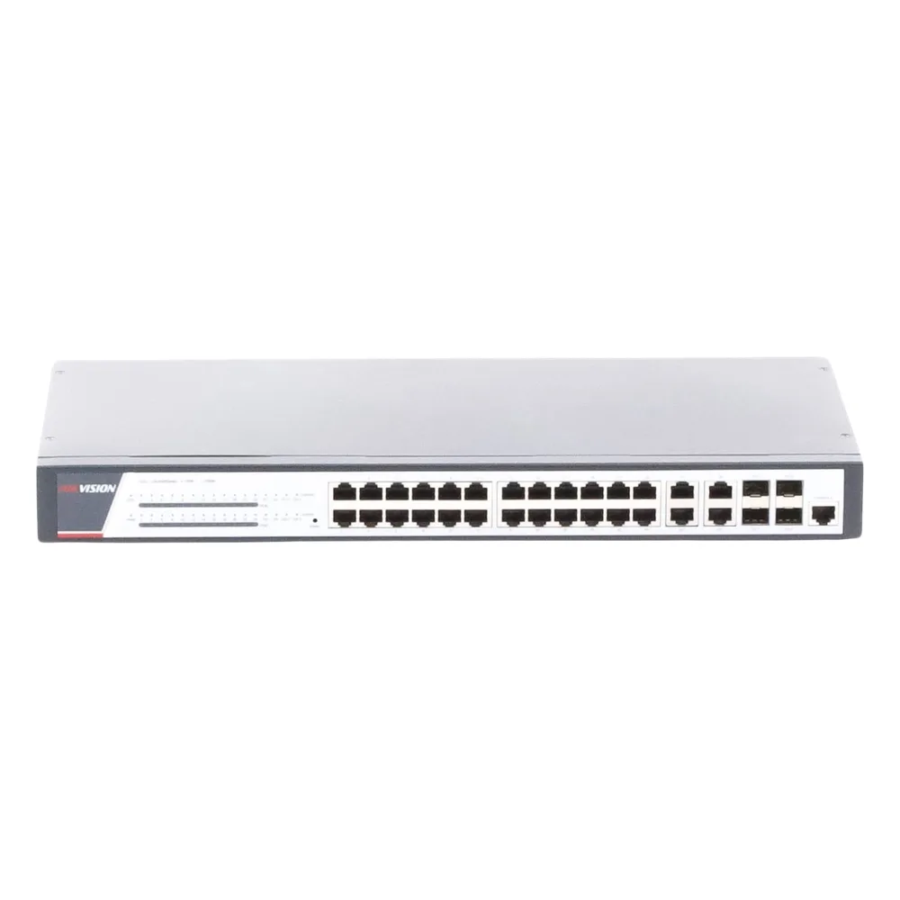 Switch Gigabit PoE+ / Administrable / 24 Puertos 1000 Mbps PoE+ / 4 Puertos 1000 Mbps + 4 Puertos SFP de Uplink / 370 Watts / Soporta IGMP – vista 5