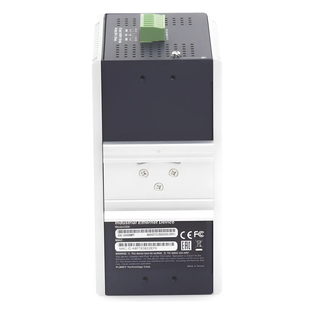 Switch Industrial Administrable L2+, 8 Puertos 1G SFP, 2 Puertos TP Gigabit, (-40 ~75 grados C) – vista 5