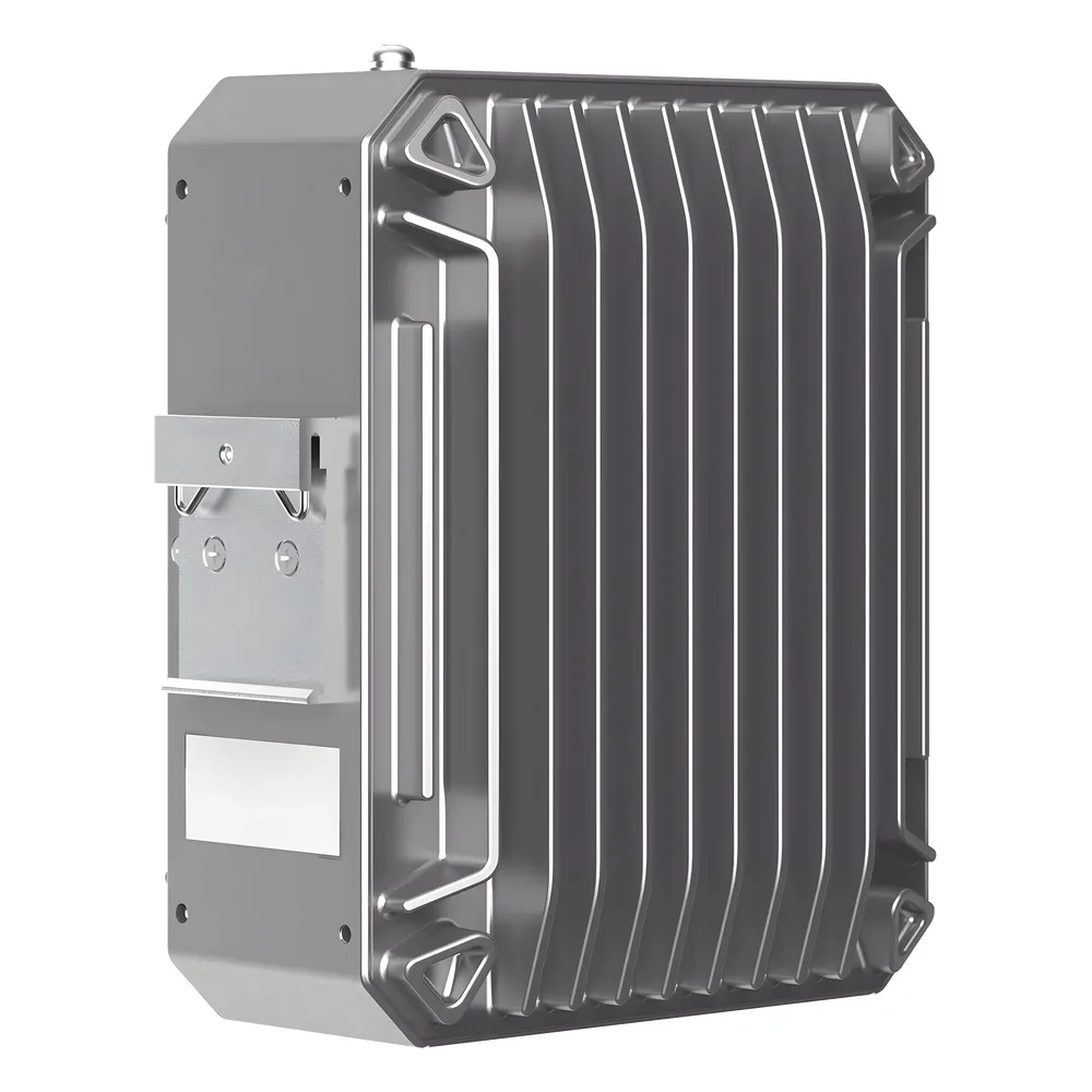 Switch Industrial PoE, Ideal para temperaturas Extremas y protección contra descargas, 8 puertos Gigabit PoE 802.3af/at + 2 SFP para fibra 1Gb, gestión gratuita desde la nube, 125w – vista 2
