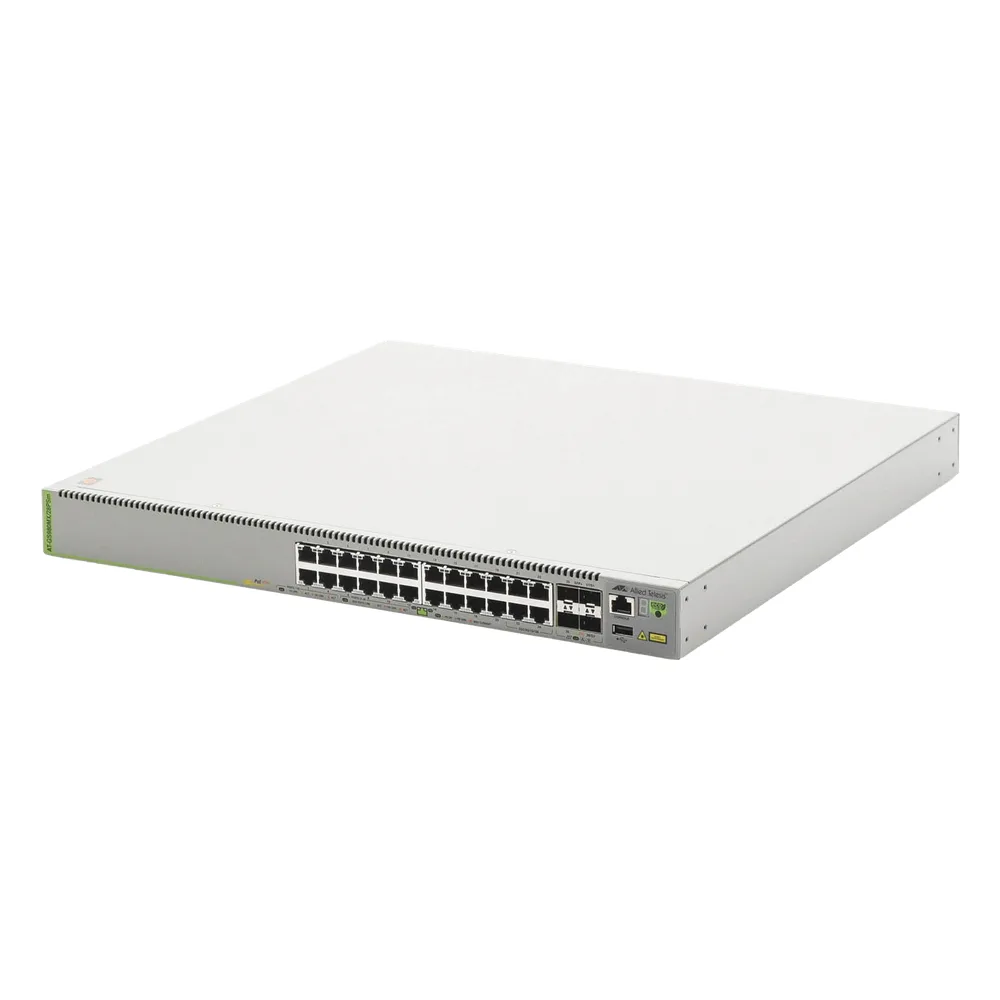 Switch L3, Stack, 20 puertos 1G POE+, 4 MultiGigabit POE+, 4 puertos SFP+, PSU FIJA