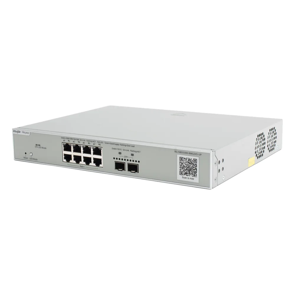 Switch Multi-Gigabit PoE++ 370W 802.3bt Capa 3 Administrable Cloud, Diseñado Para Access Points WiFi 6/7 – vista 5