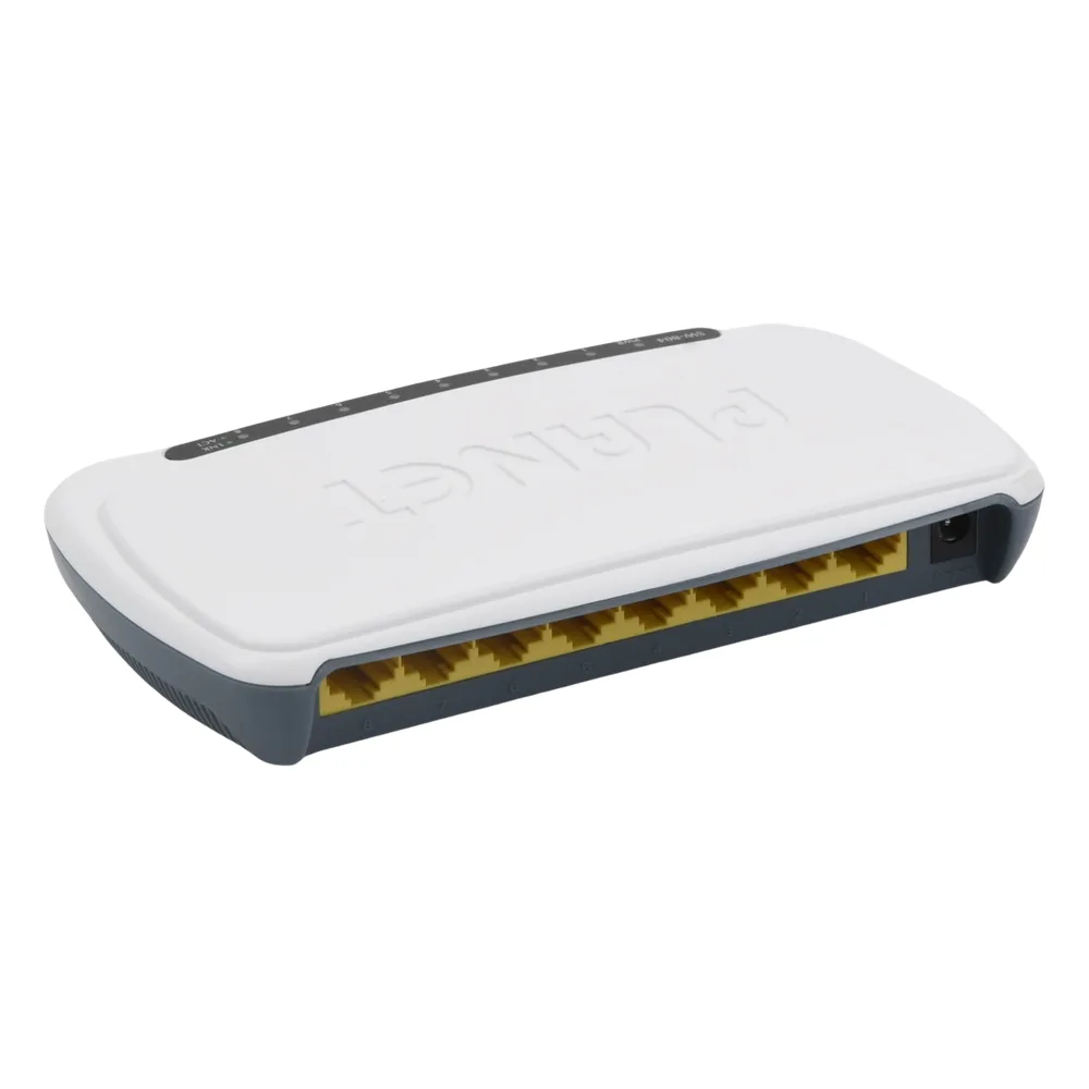 Switch No Administrable de Escritorio, 8 Puertos Fast Ethernet 10/100 Mbps – vista 2
