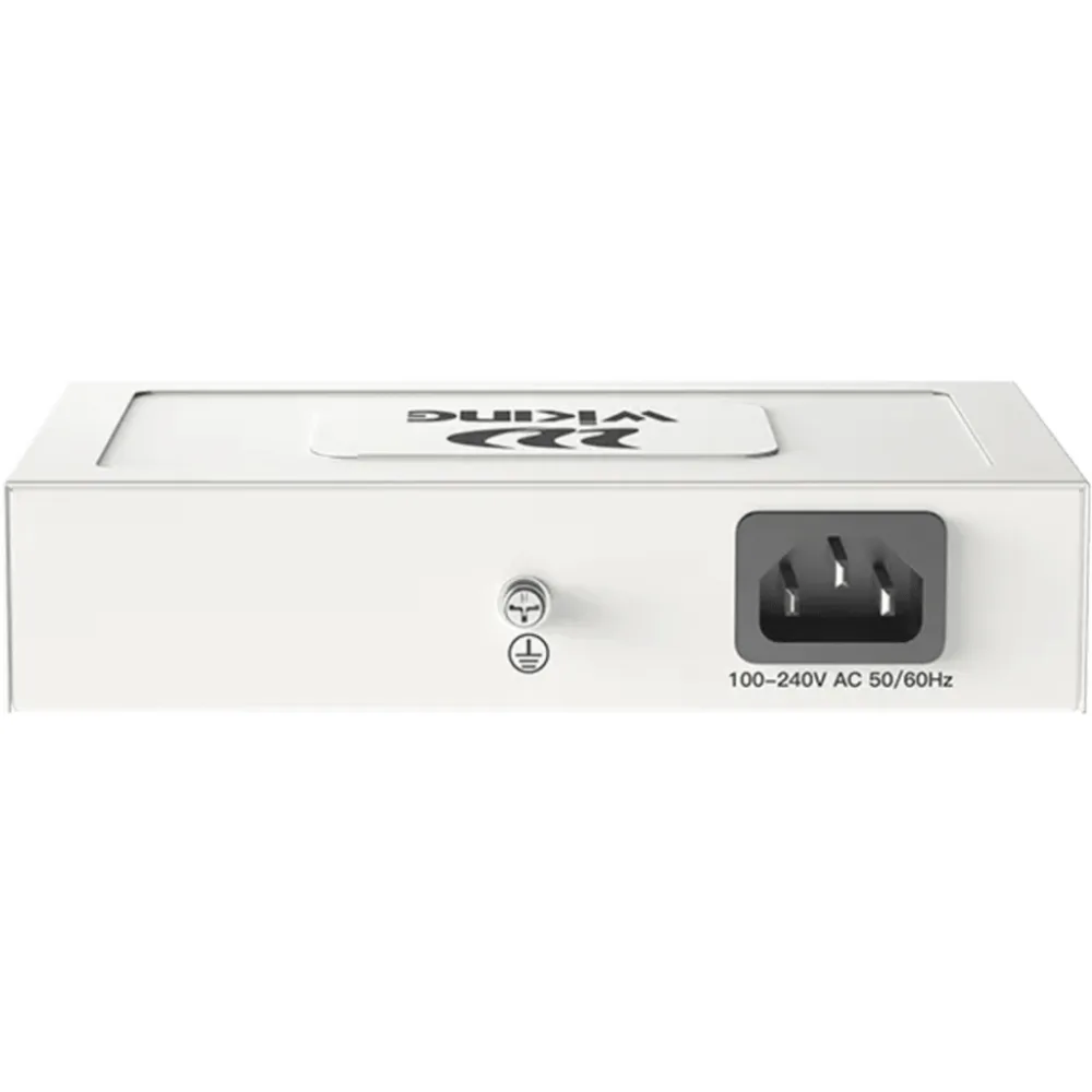 Switch no administrable PoE / Con 4 puertos 10/100 Mbps PoE af/at / 2 Puertos Uplink 10/100 MBPS / Presupuesto 45 W / PoE hasta 250 metros – vista 6