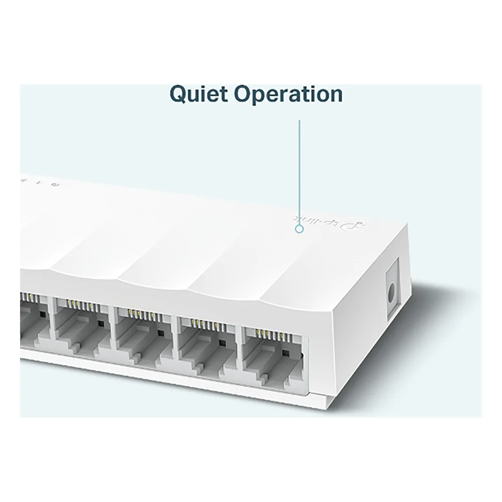Switch para escritorio 8 puertos 10/100Mbps – vista 9