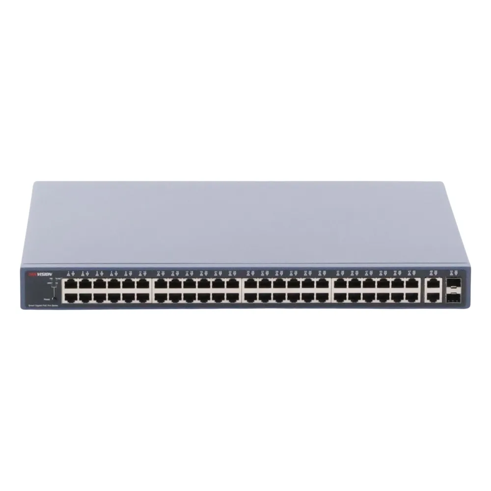 Switch PoE+ / Administrable / 48 Puertos 1000 Mbps PoE+ / 2 Puertos 1000 Mbps Uplink / 2 Puertos SFP / 470 Watts – vista 3