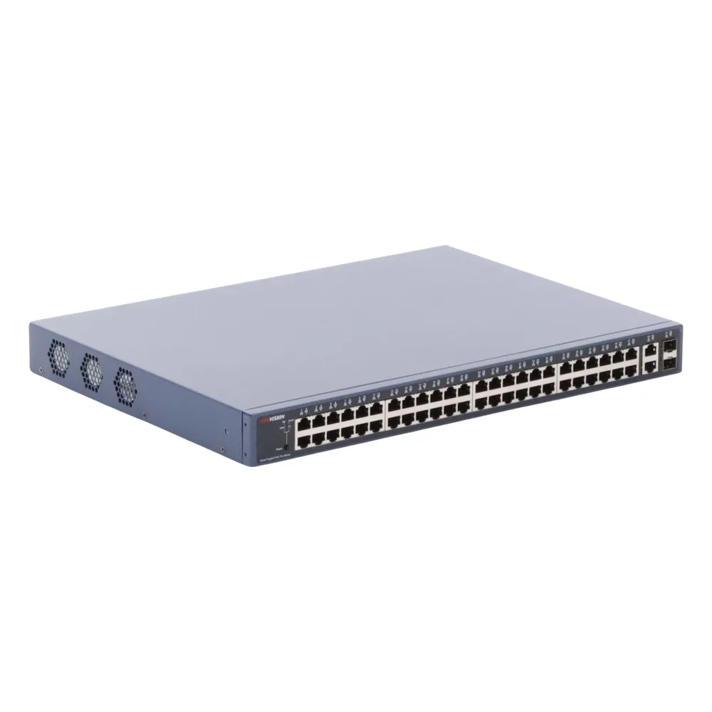 Switch PoE+ / Administrable / 48 Puertos 1000 Mbps PoE+ / 2 Puertos 1000 Mbps Uplink / 2 Puertos SFP / 470 Watts – vista 4