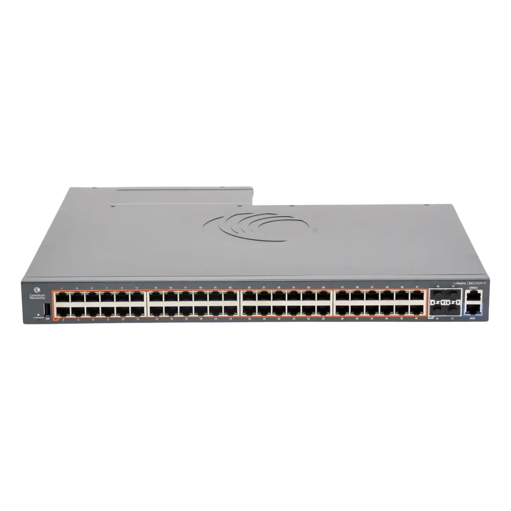Switch PoE inteligente / cnMatrix EX2052R-P / PoE+ / 48 puertos x 1 Gps / 4 SFP+, fuente de alimentación extraíble – vista 13