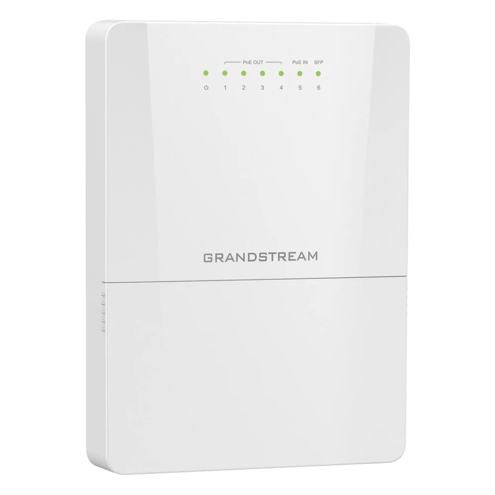 Switch PoE Lite administrable para exteriores de 6 puertos (5GE+1SFP) / Clasificación IP66 a prueba de polvo y agua – vista 2