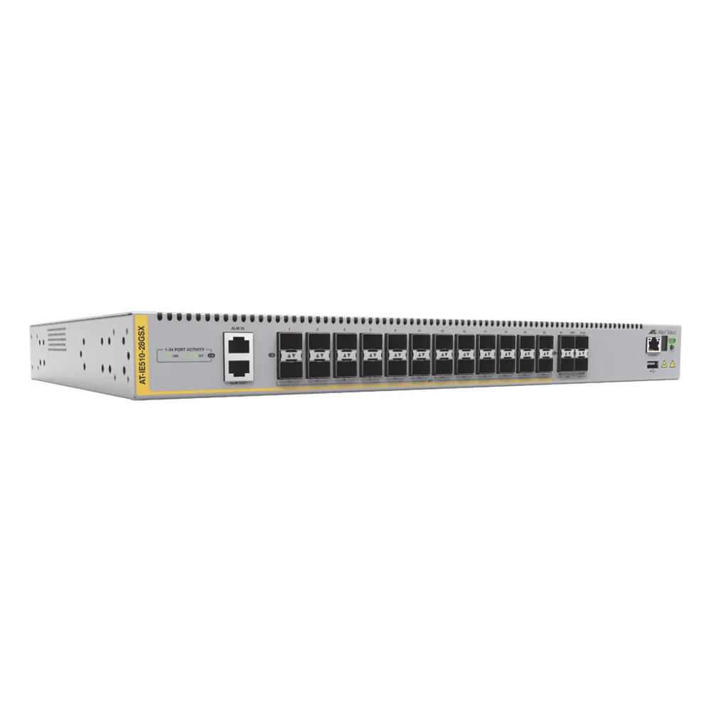 SWITCH STACKEABLE INDUSTRIAL ADMIN CAPA 3 D/24 PTOS 100/1000 SFP + 4 PTOS 10G SFP+