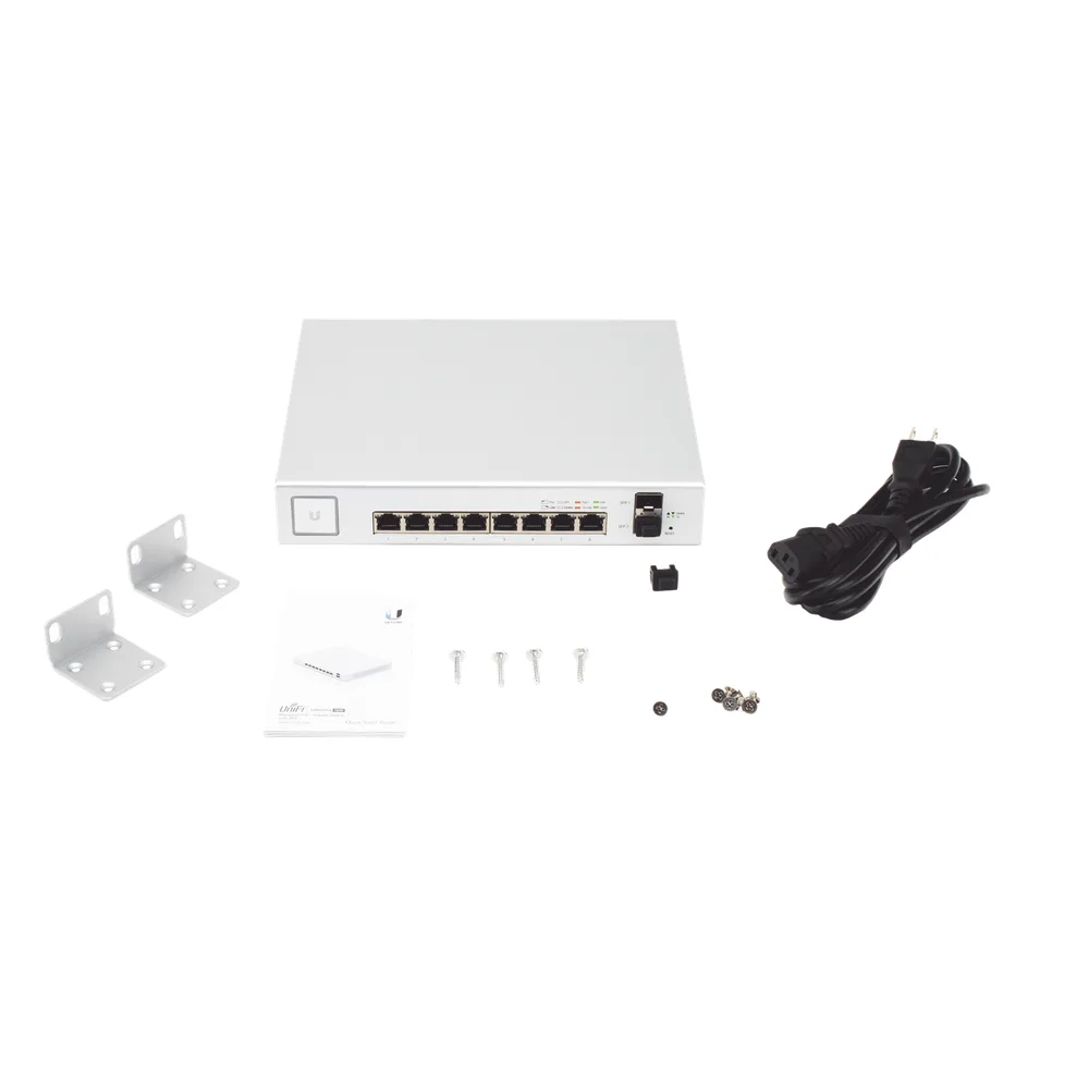 Switch UniFi Administrable de 8 Puertos Gigabit PoE+ 802.3at/af y PoE Pasivo 24V. – vista 6