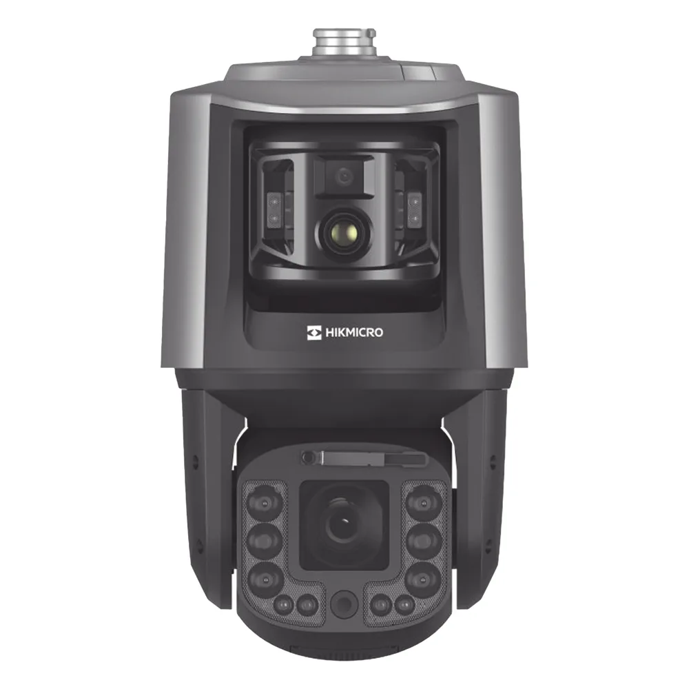 [TandemVu] Domo PTZ IP 4 Megapixel con 40X Zoom con Cámara Optica Fija de 4 Megapixel Cámara Térmica 256 x 192 con Lente 9.7 mm /  Protección perimetral