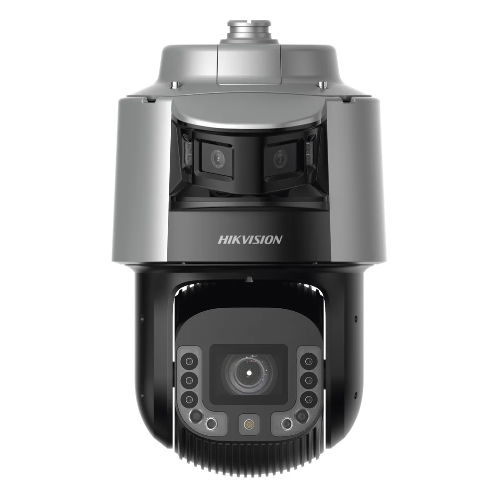 [TandemVu] Domo PTZ IP 4 Megapixel con Cámara Panoramica 180º de 6 Megapixel / 42X Zoom / 300 mts IR y 30 mts Luz Blanca / IP67 / IK10  / Autoseguimiento / Wiper / Deep learning / Entrada-Salida de Audio y Alarma / Ultra Baja Iluminació
