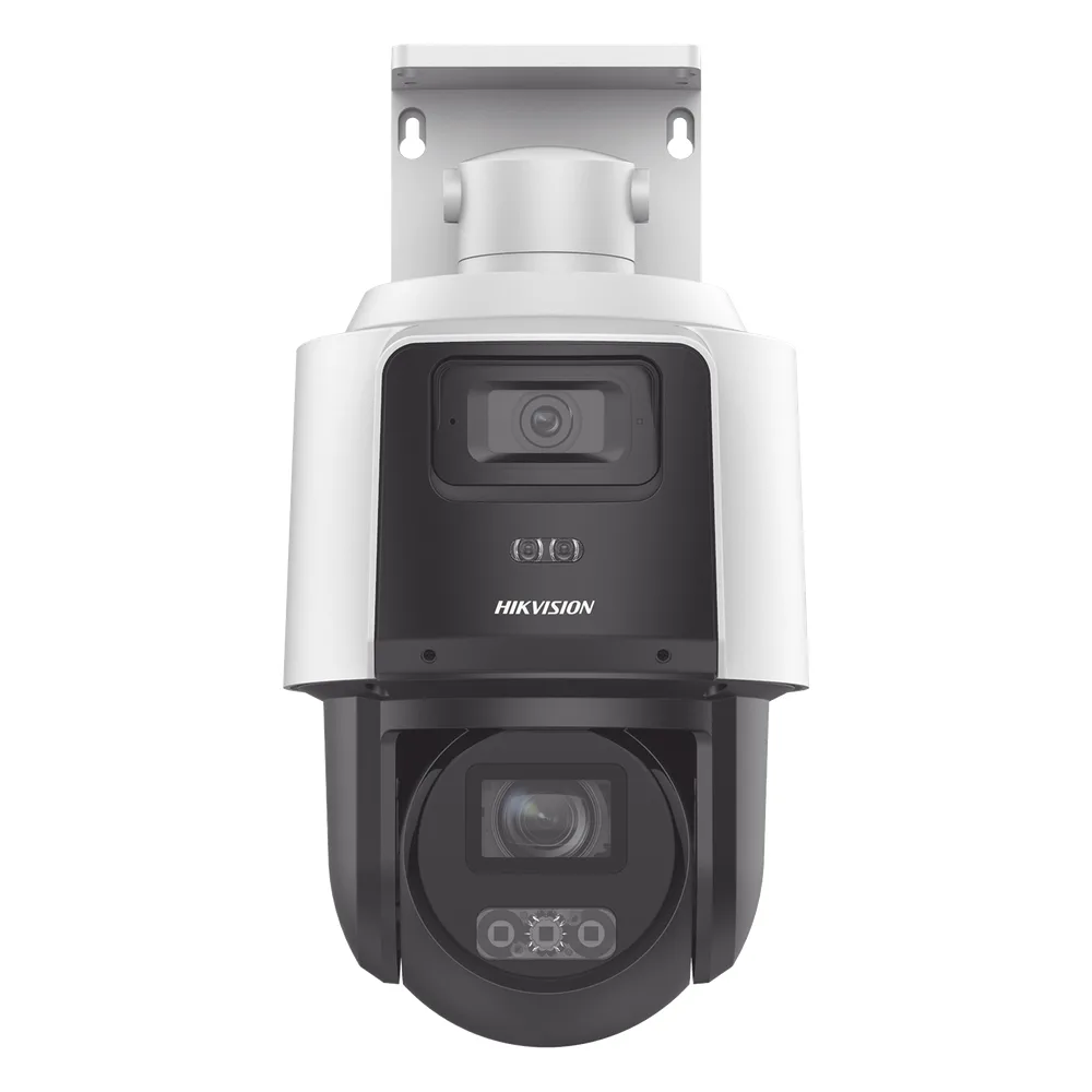 [TandemVu] PTZ IP 4 Megapixel con Cámara Panorámica 4 Megapixel / 4X Zoom / Dual Light (40 mts IR + 30 mts Luz Blanca) / ACUSENSE / IP66  / PoE+ / Audio de Dos Vías / Micro SD / Incluye Base para Techo o Pared – vista 3