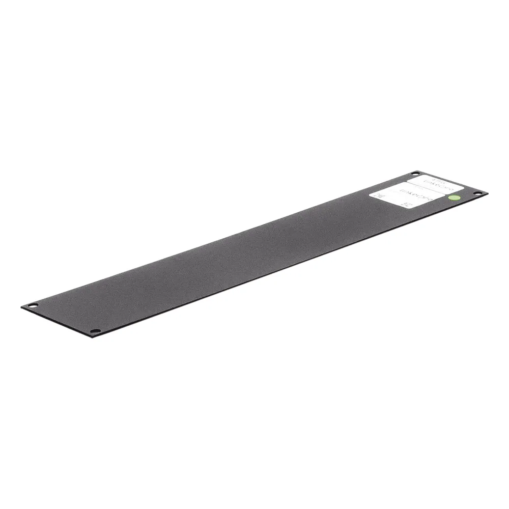 Tapa Ciega para Rack de 19in,  de 2UR, Color Negro – vista 3