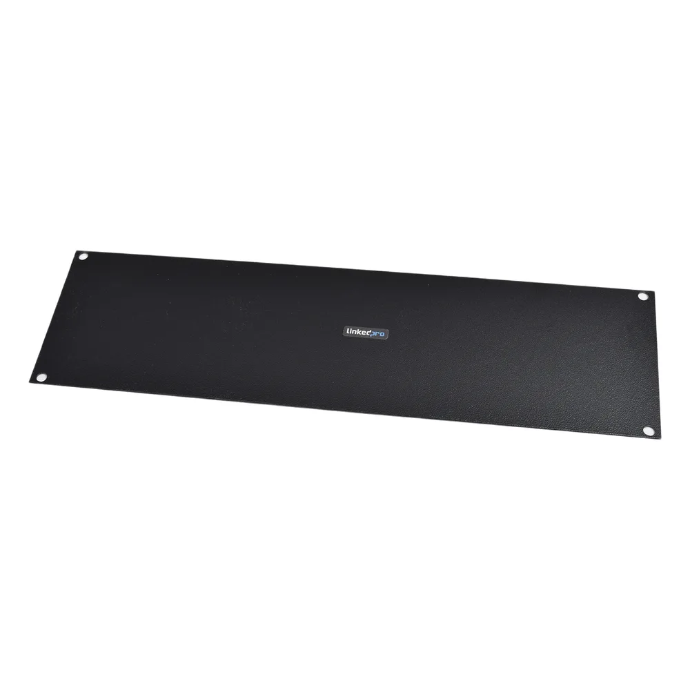 Tapa Ciega para Rack de 19in, de 3UR, Color Negro