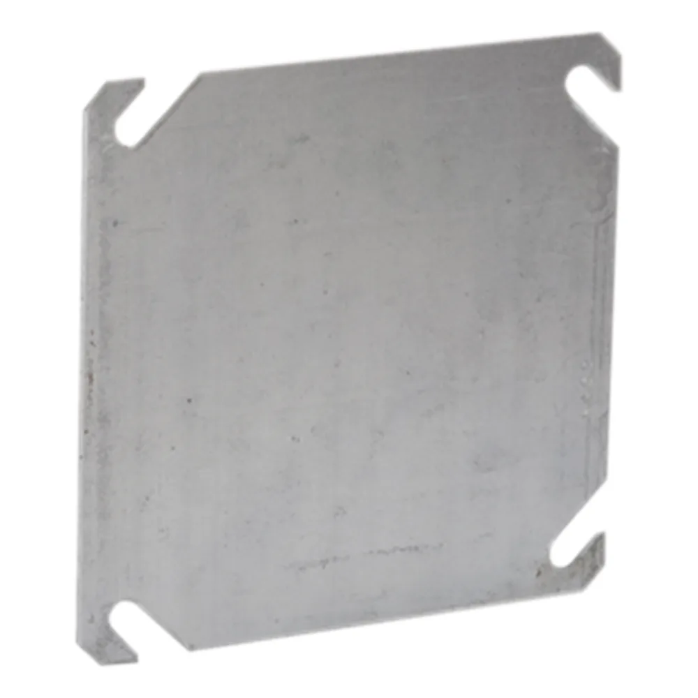 Tapa Cuadrada Ciega de 4".