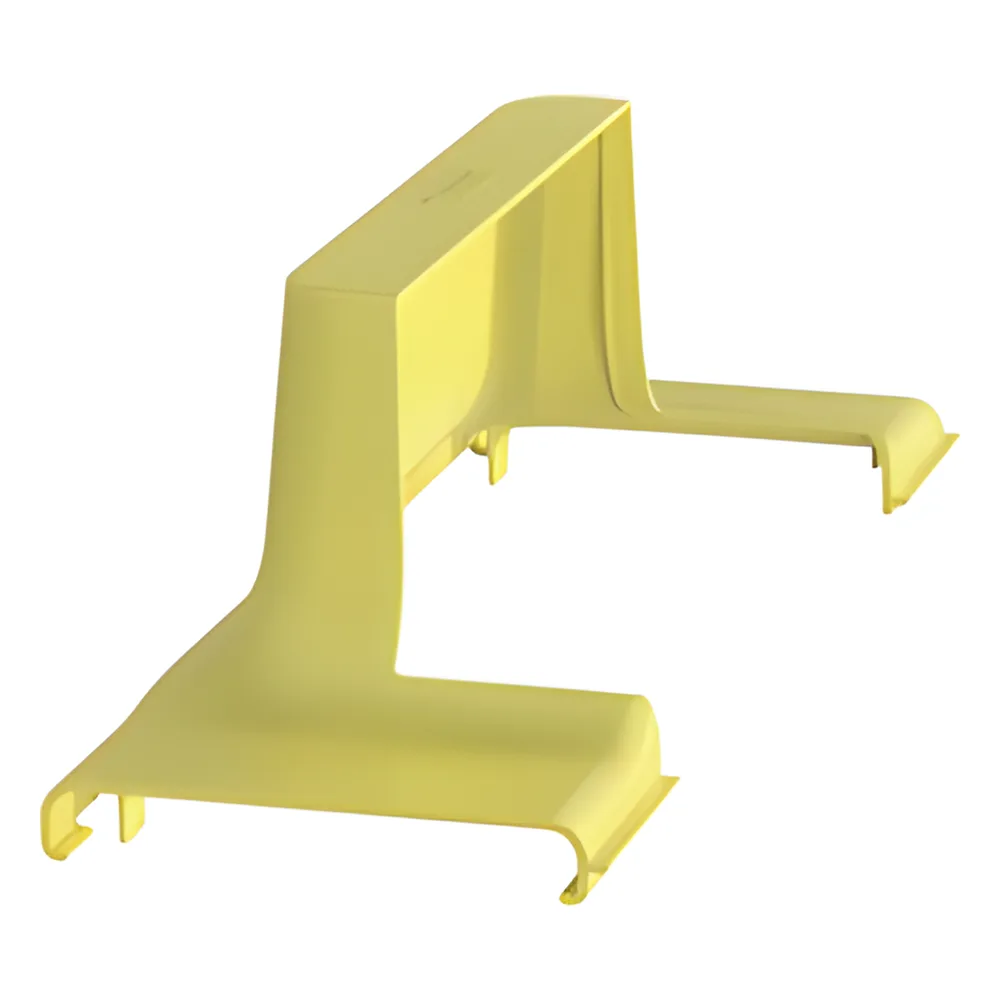 Tapa de Bajada Vertical FRSPJ4X4LYL, Para Canaleta FiberRunner® 12X4, Color Amarillo – vista 3