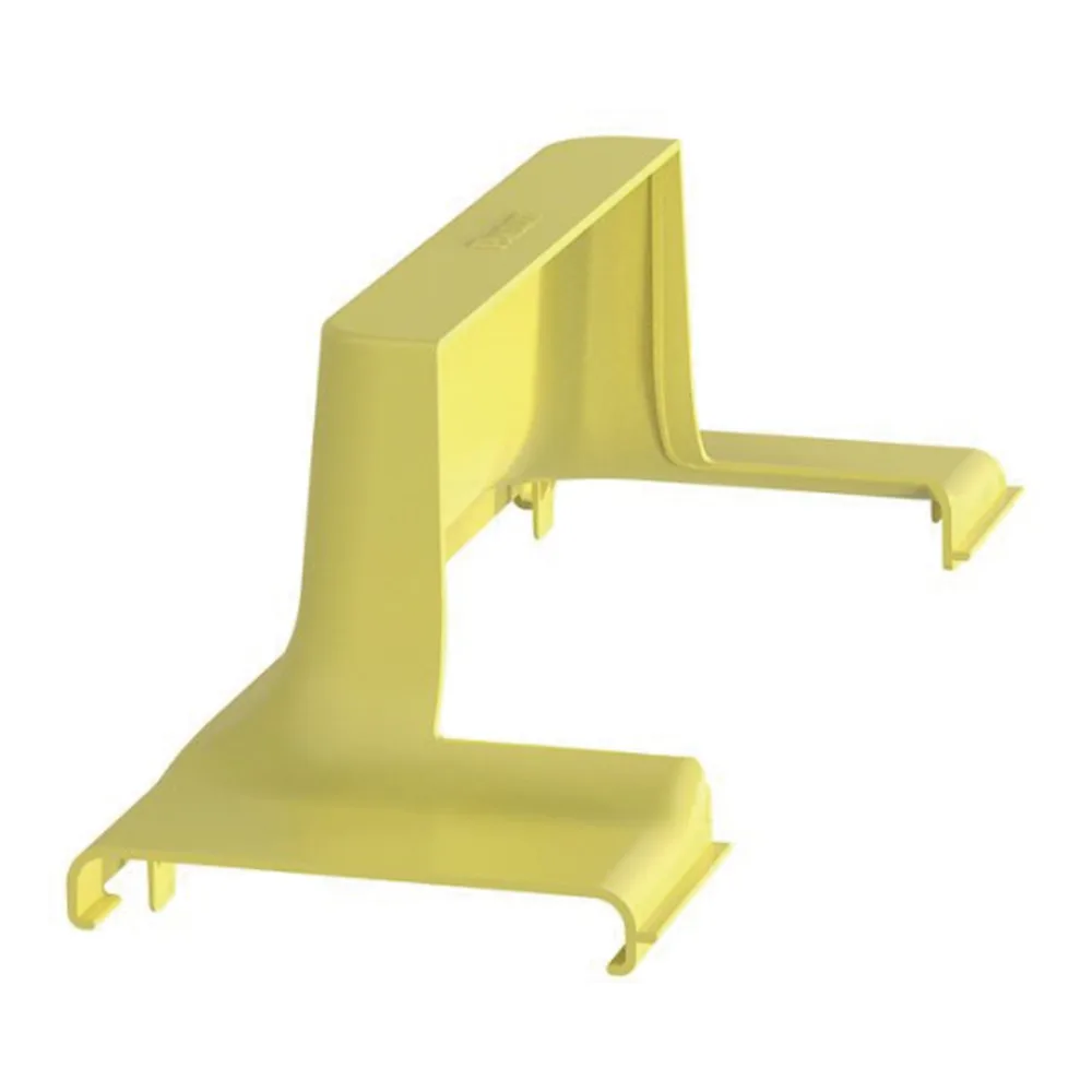 Tapa de Bajada Vertical FRSPJ4X4LYL, Para Canaleta FiberRunner® 4X4, Color Amarillo – vista 4