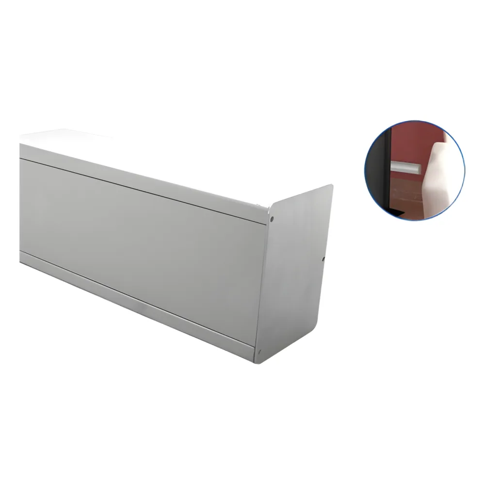 Tapa final de aluminio, para canaleta INKA100 (8190-80001)