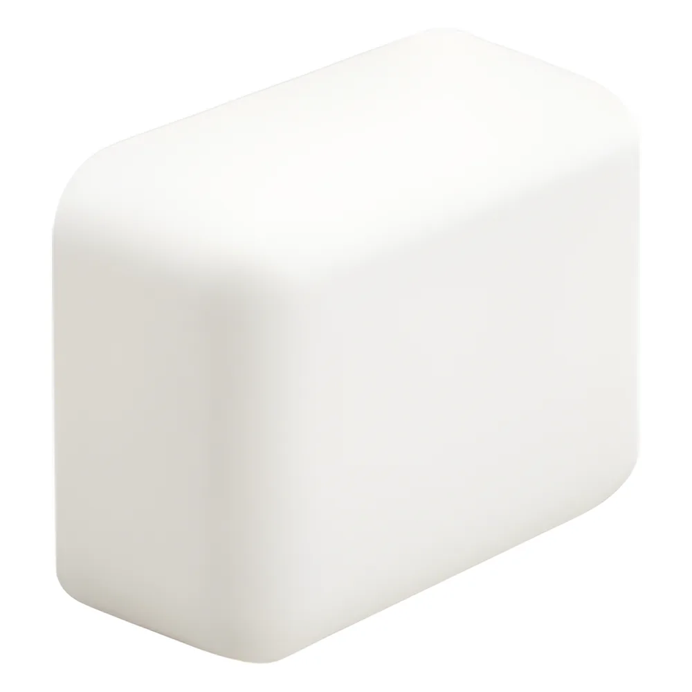 Tapa Final, para uso con canaleta LD5, material ABS, Color Blanco Mate