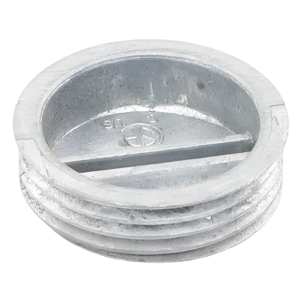 Tapón roscado de 3/4" para caja cuadrada a prueba de intemperie. – vista 2