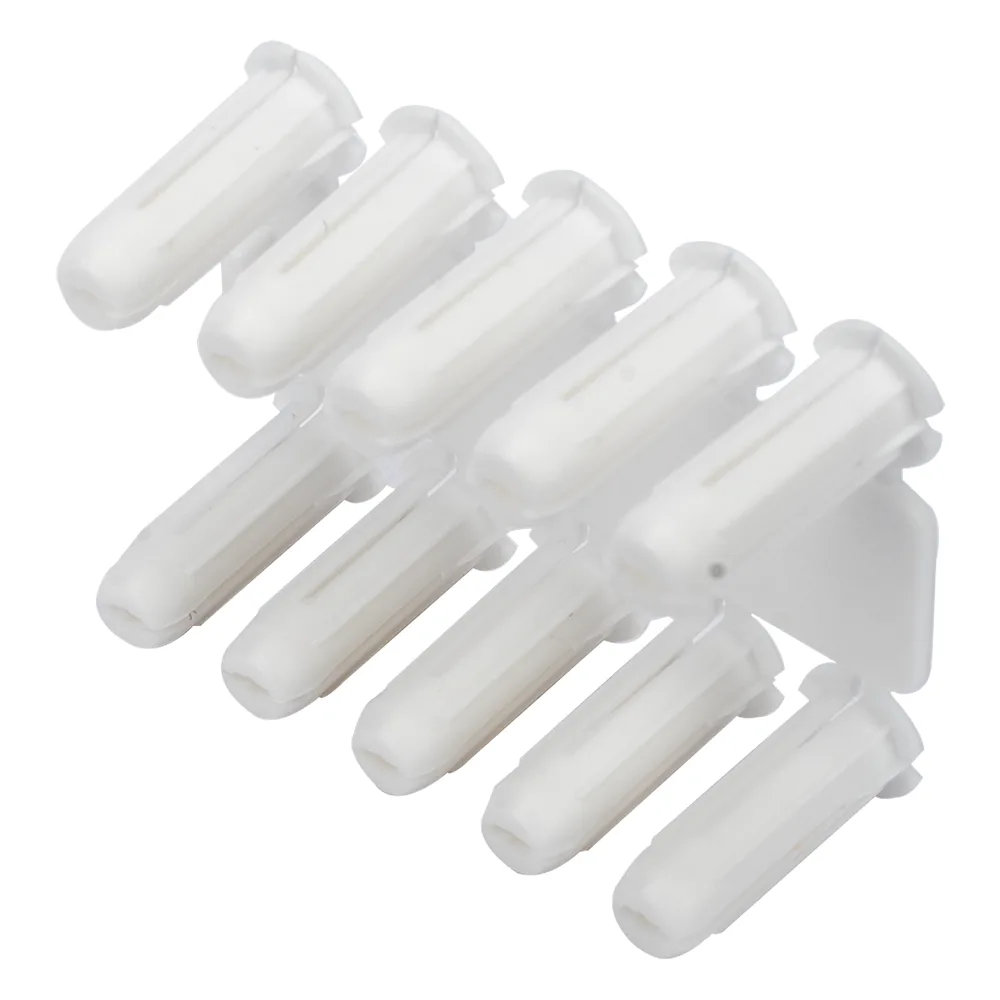 Taquete blanco 3/16" para tornillo 8mm x 3/4" (100pzs) (1101-01100)