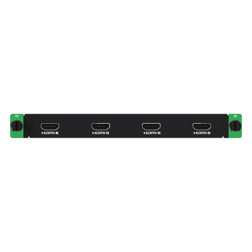 Tarjeta de Entrada HDMI 4 Canales / 1080P Full HD @ 60 Hz / HDCP 1.4 / Audio Dual Channel / Compatible Serie C66S