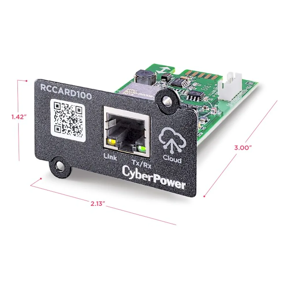 Tarjeta de Monitoreo Remoto para UPS CyberPower Modelos PR, OL, OR  y PDUs con Tarjeta de Expansión – vista 3