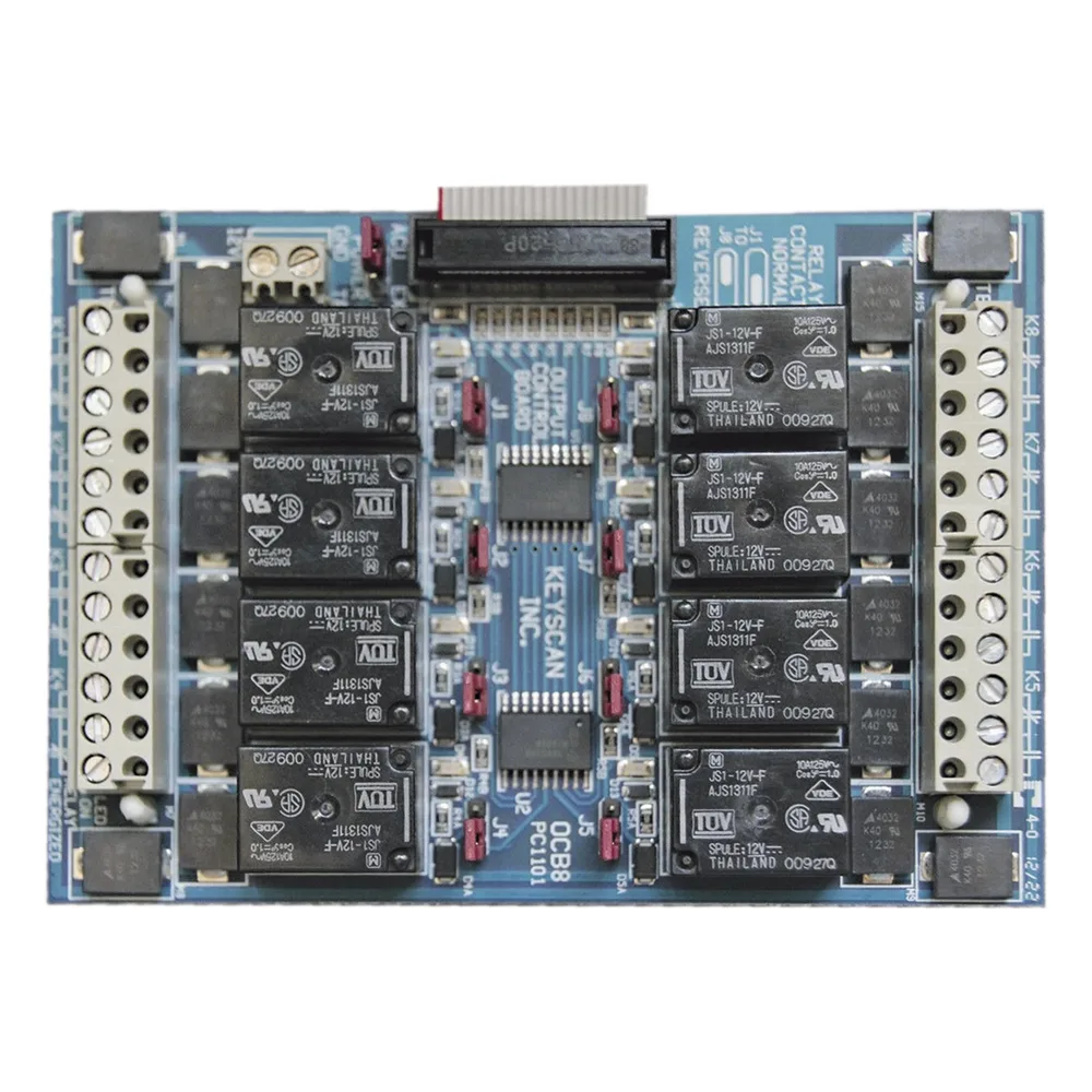 Tarjeta de relevador de 8 salidas KEYSCAN