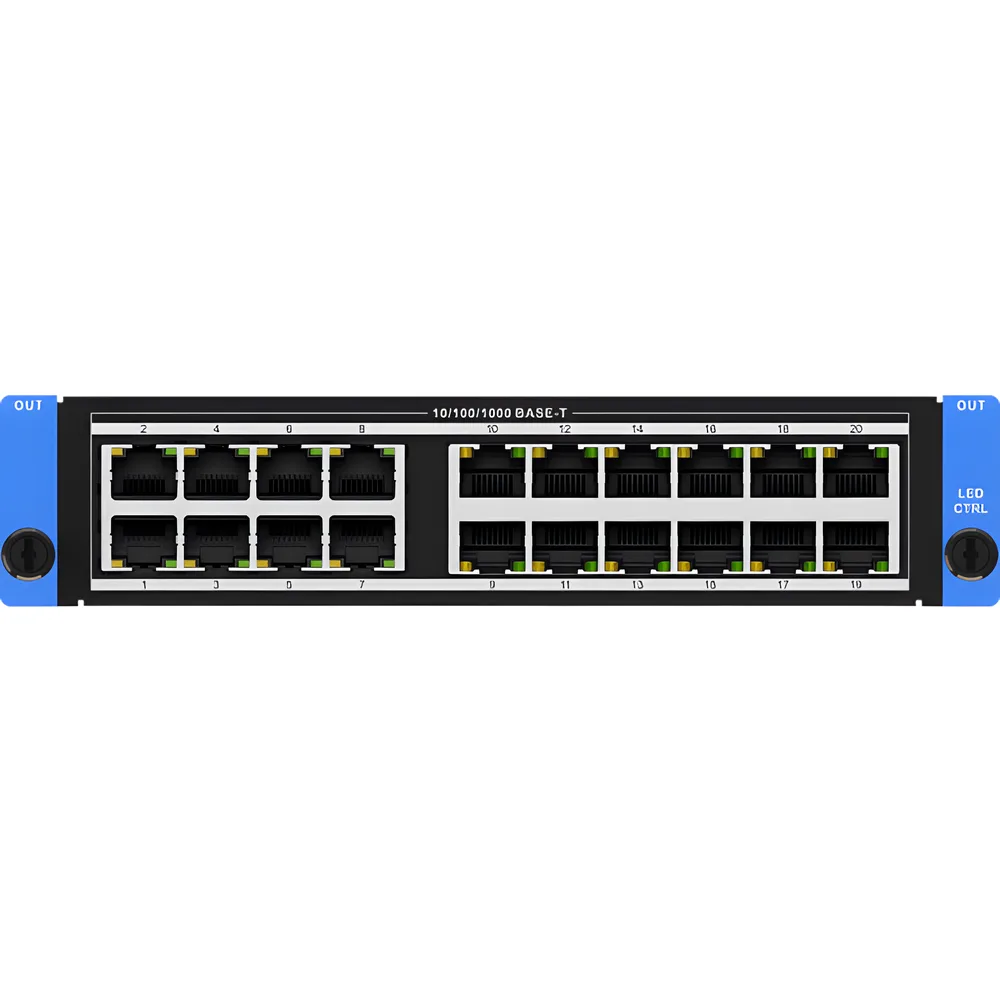Tarjeta de Salida LED 20 Puertos Ethernet / 4K HDR10 / 10.4 MP / 16 Capas / Modos Mini y Estándar / Compatible Serie C66S – vista 2