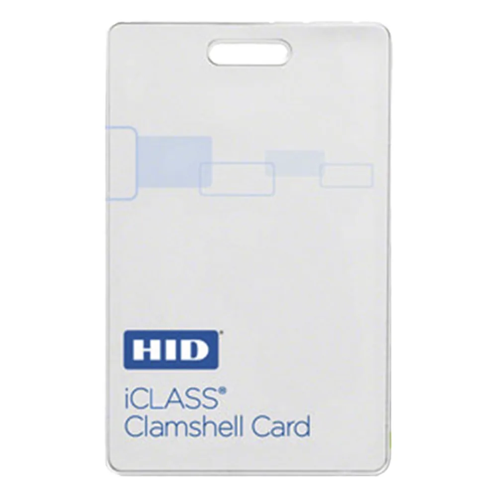 Tarjeta iClass Clamshell (Gruesa) / 2 k memoria / Garantía de por Vida
