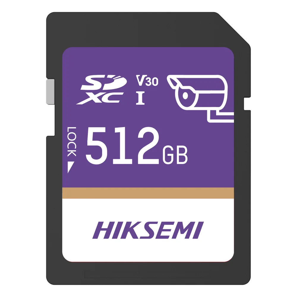 Tarjeta SD GuardPro P10 / 512 GB / 100 MB/s Lectura / 90 MB/s Escritura / Clase 10 U3 V30 / 3D TLC NAND / Especializada Para Videovigilancia 24/7