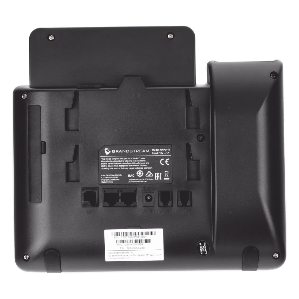 Teléfono IP Empresarial para 4 líneas. Puede agregar hasta 160 BLF (teclas de marcación rápida) con cuatro GXP2200EXT – vista 5