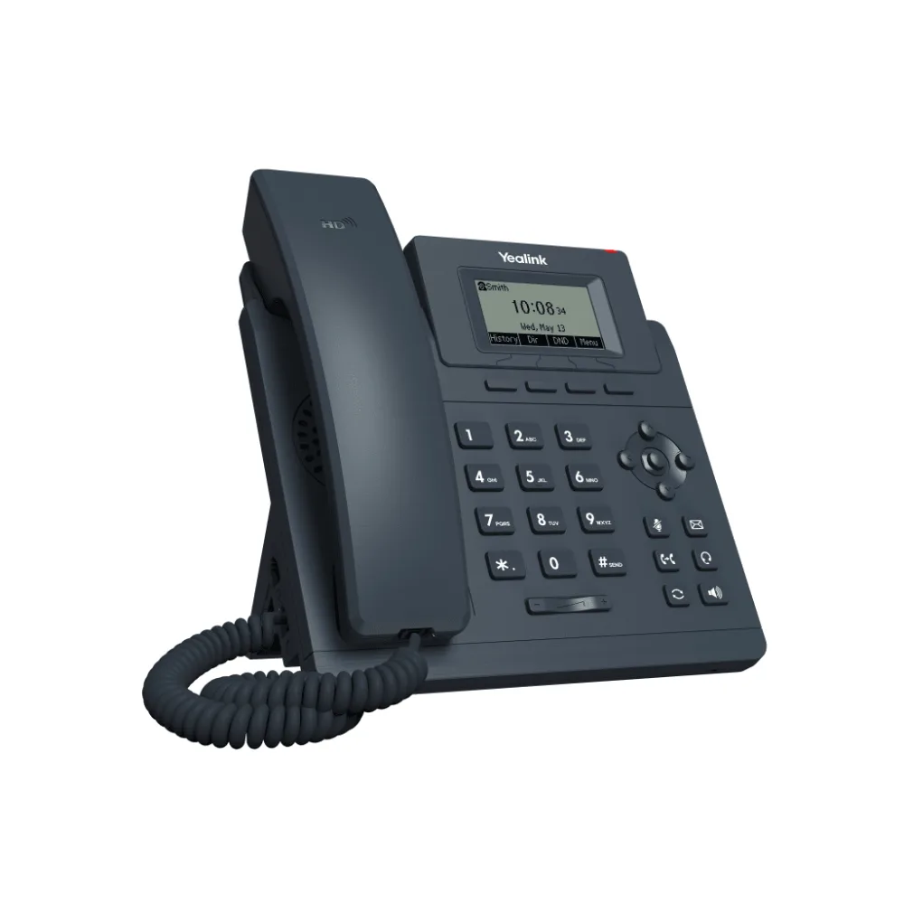 Teléfono IP Empresarial Yealink SIP T30P con 1 Línea SIP y Conferencia de hasta 5 Participantes – vista 3