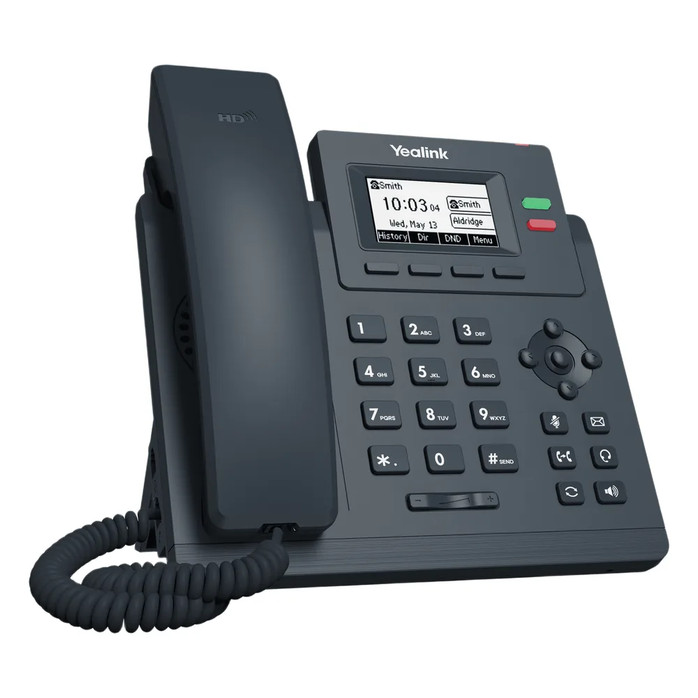 Teléfono IP Empresarial Yealink SIP-T31G con 2 Líneas SIP y Doble Puerto Gigabit Ethernet