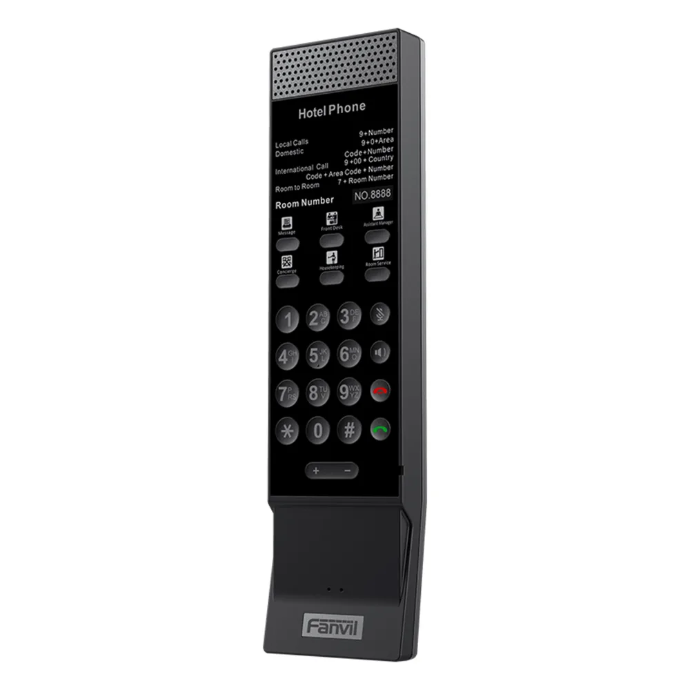 Teléfono IP Inalámbrico para Hotelería con Wi-Fi 6 Doble Banda, 6 Teclas DSS,Material Antibacterial – vista 4