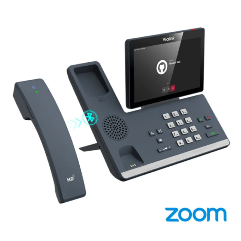 Teléfono IP MP58-WH-E2 con Integración Nativa a Zoom y Tecnología Acoustic Shield de Doble Micrófono – vista 3