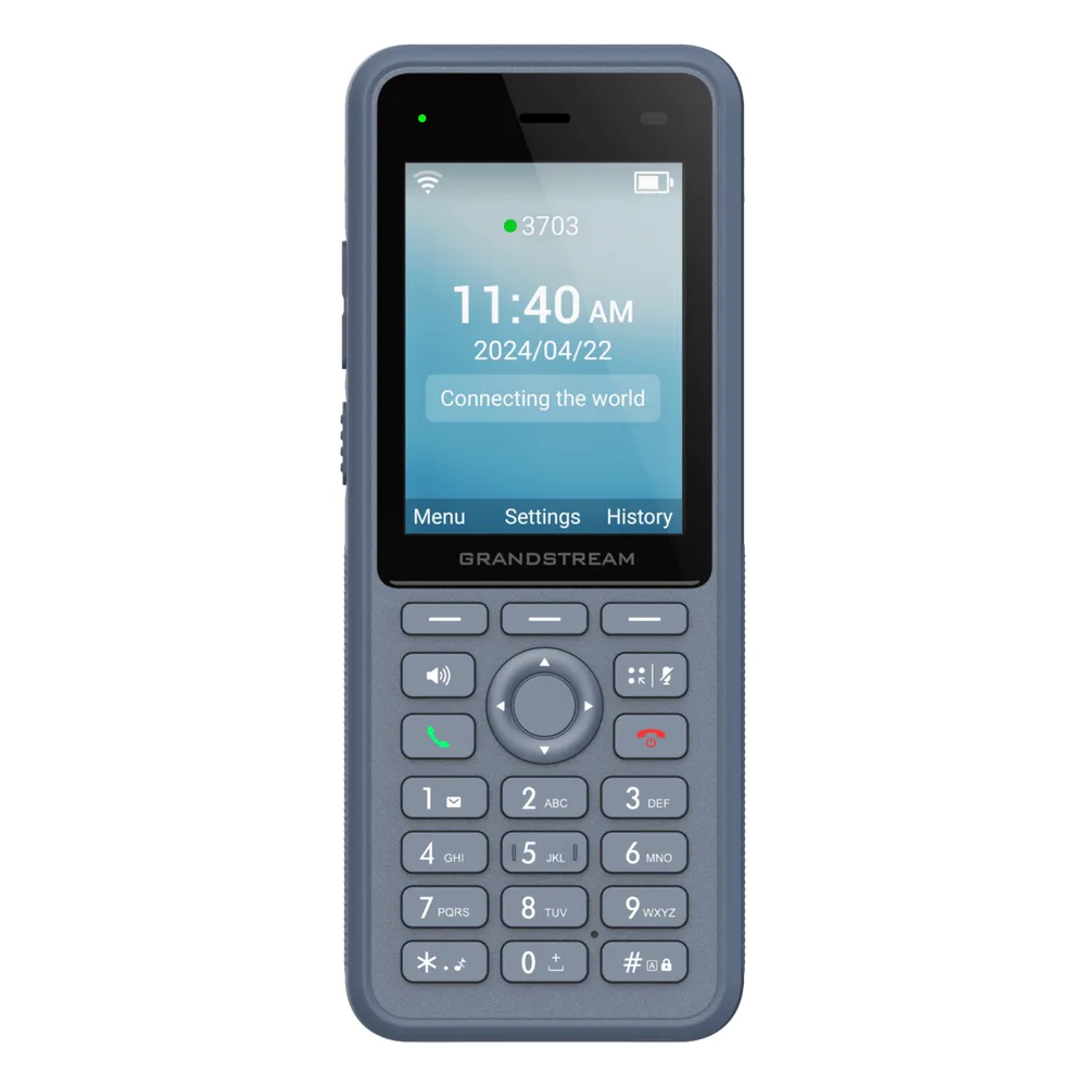Teléfono IP Wi-Fi Inalámbrico WP836 / Wi-Fi 6 Doble Banda / IP69K Resistente a Exteriores / Batería 3000 mAh / 4 Conferencias / Bluetooth Integrado / USB Tipo C / Compatibilidad con Códec Opus HD – vista 5