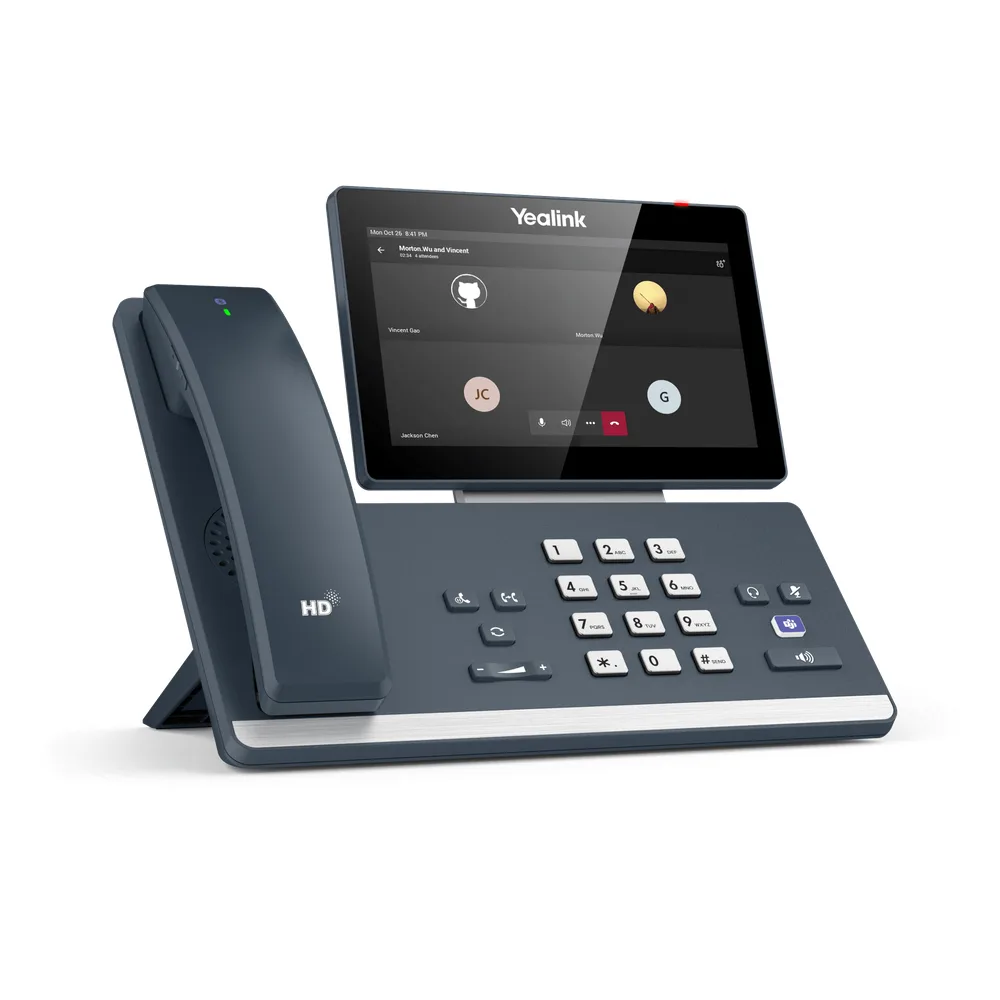 Teléfono IP Yealink MP58-WH-E2-TEAMS con Handset Bluetooth y Microsoft Teams Nativo – vista 4
