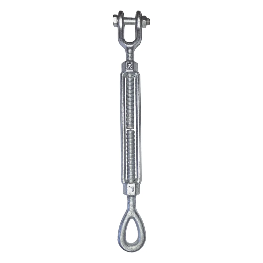 Tensor de 1/2" x 12" Acero Forjado OJO-QUIJADA Galv. Inmersión en Caliente (Carga Max. 2200 lbs).