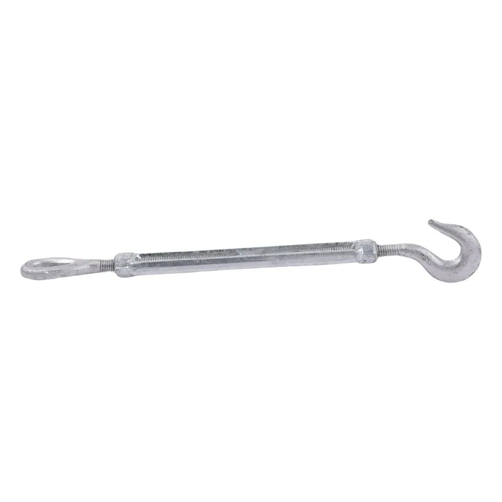 Tensor de 3/8" x 6" Acero Forjado OJO-GANCHO Galv. Inmersión en Caliente (Carga Max. 1000 lbs). – vista 3