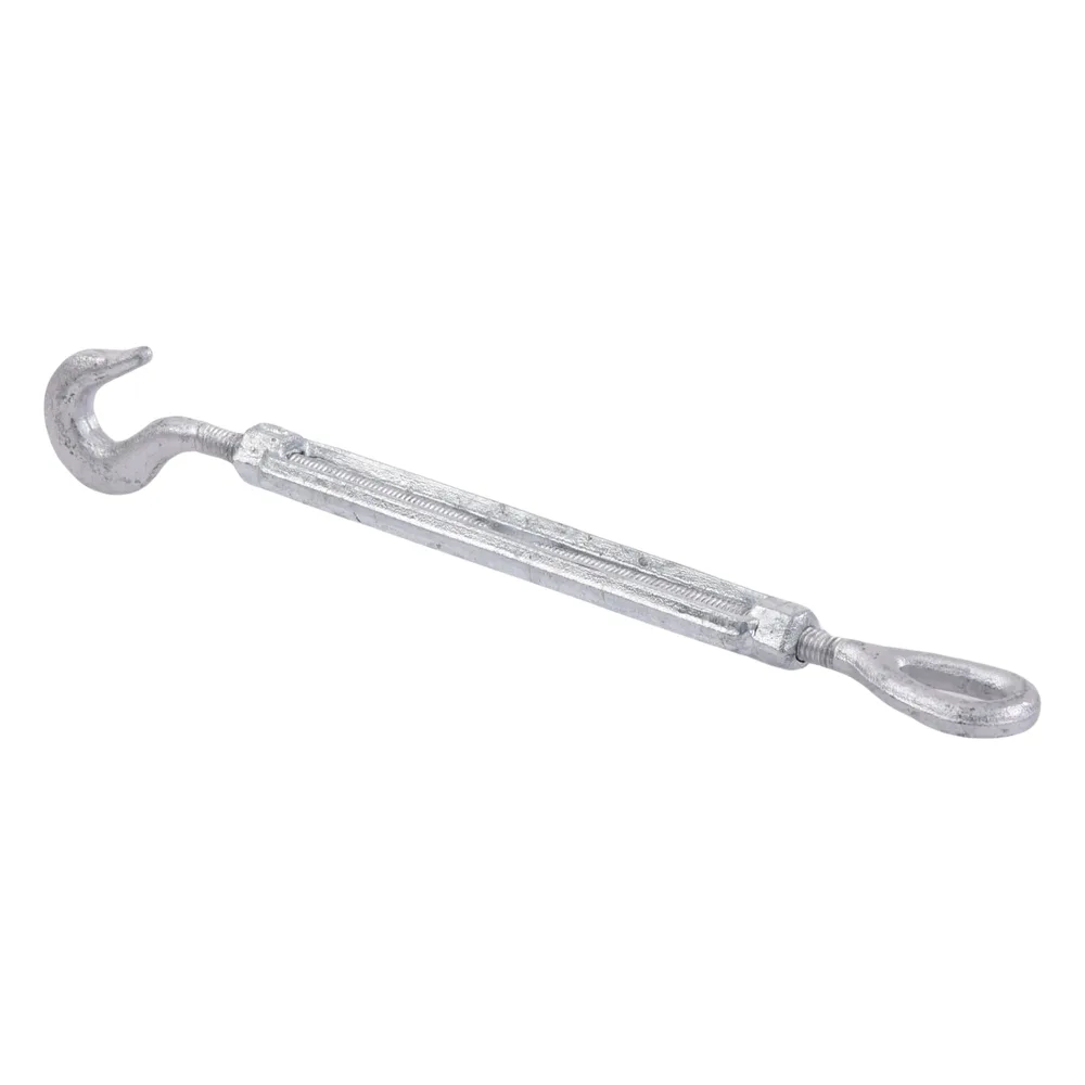 Tensor de 3/8" x 6" Acero Forjado OJO-GANCHO Galv. Inmersión en Caliente (Carga Max. 1000 lbs). – vista 4