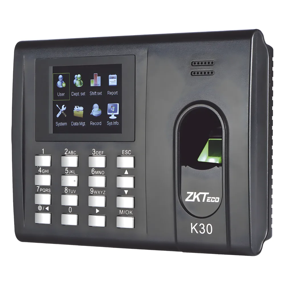 Terminal de Tiempo y Asistencia / Huella y Tarjeta 125 kHz / 1,000 Huellas / Batería de Respaldo / TCP/IP USB / Control de 1 Puerta