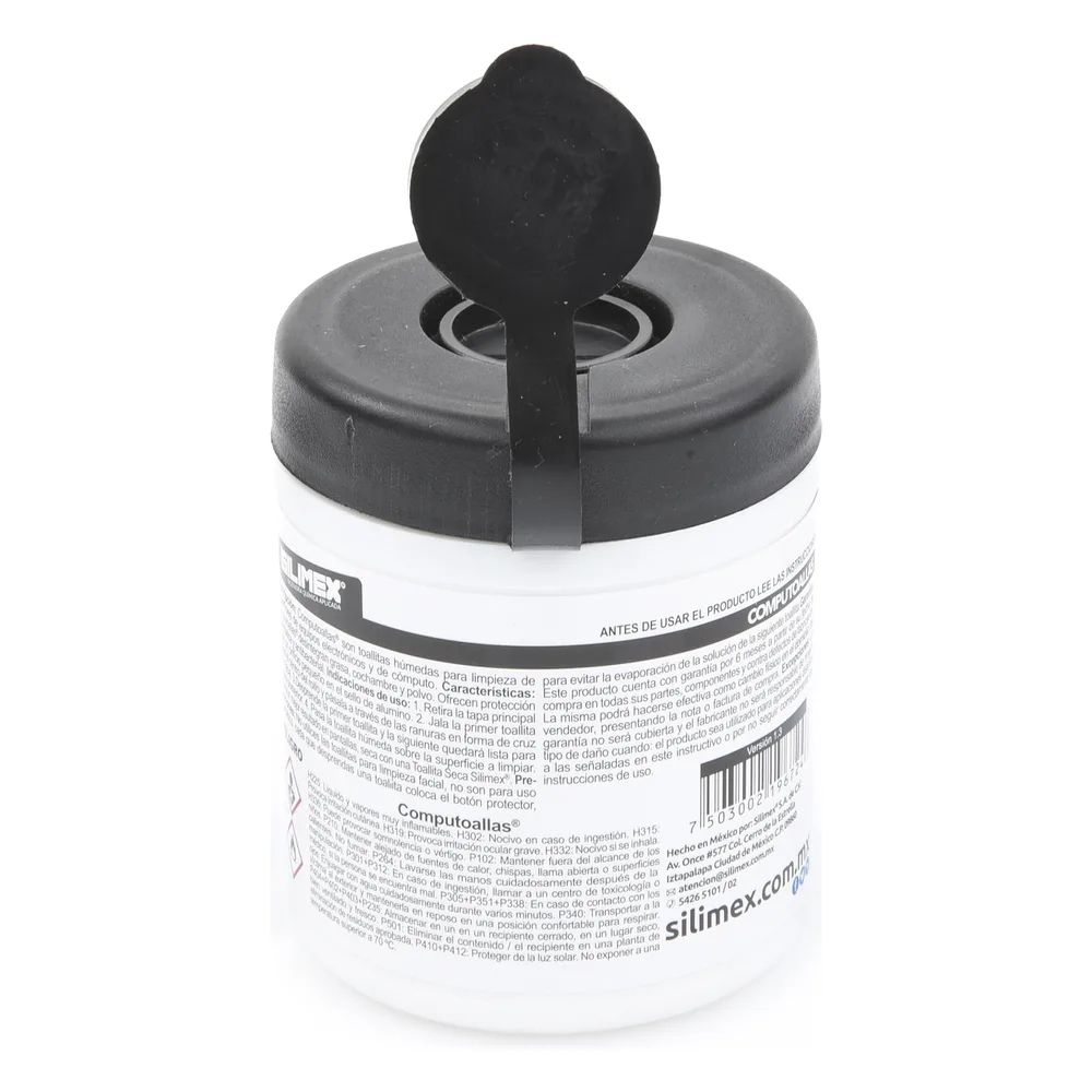 Toallas húmedas antibacteriales, para limpieza de gabinetes, equipos de cómputo, audio, vídeo y telefonía, 30 piezas – vista 4