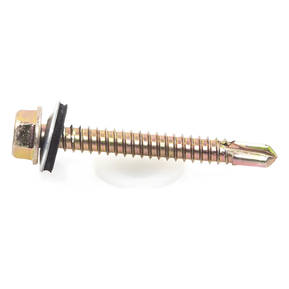 Tornillo Punta Broca Sello Montado 6.5 X 50 mm (1/4" X 2") Caj. C/100pz. – vista 3