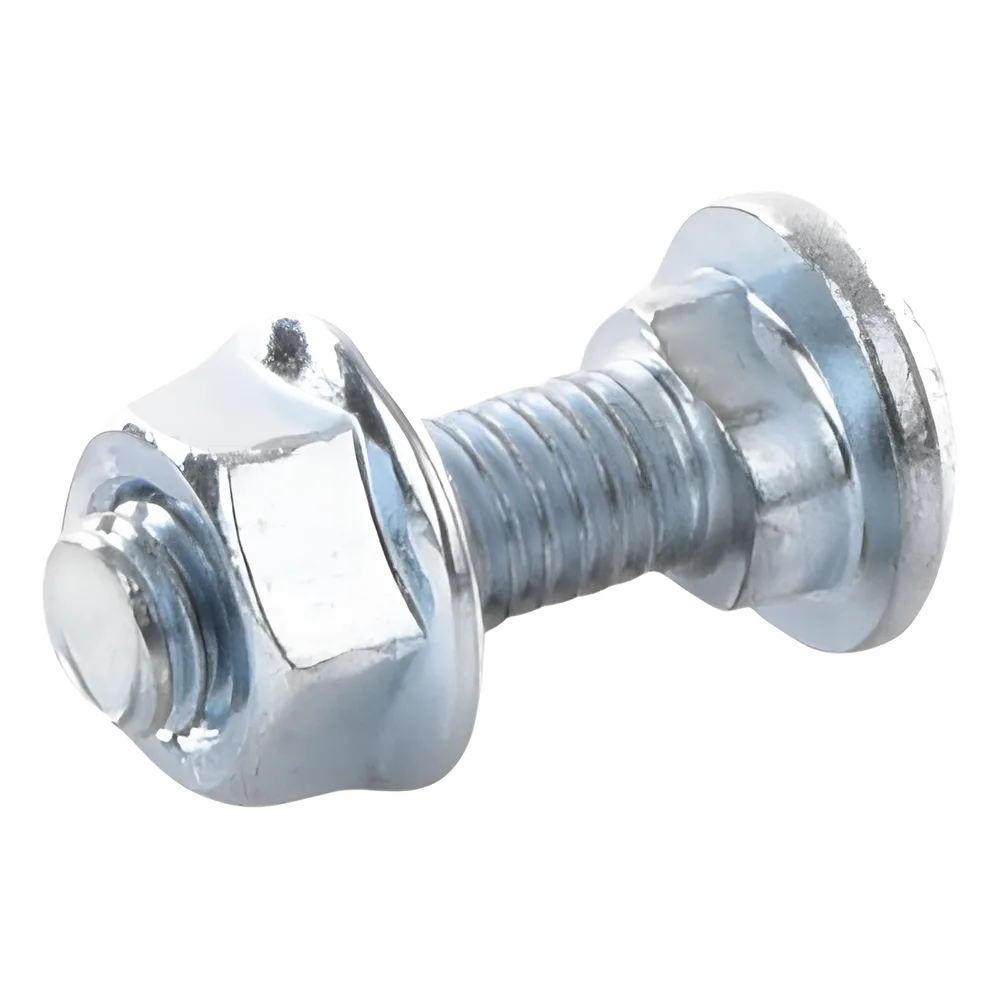 Tornillo + tuerca milimétrico, con acabado Electro Zinc – vista 2